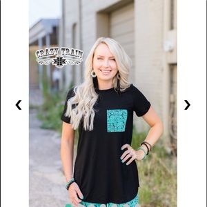 Lakota Pocket Top by Crazy Train